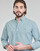 Oblečenie Muž Košele s dlhým rukávom Polo Ralph Lauren CHEMISE AJUSTEE EN CHAMBRAY DENIM COL BOUTONNE  LOGO PONY PLAYER Modrá