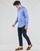 Oblečenie Muž Košele s dlhým rukávom Polo Ralph Lauren CHEMISE AJUSTEE EN POPLINE DE COTON COL BOUTONNE  LOGO PONY PLAY Modrá