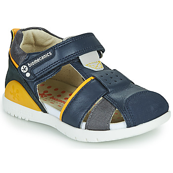 Topánky Chlapec Sandále Biomecanics 212187 Námornícka modrá / Žltá