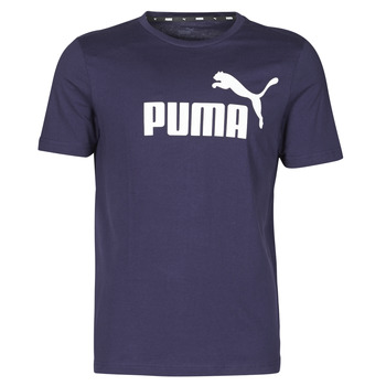 Oblečenie Muž Tričká s krátkym rukávom Puma ESSENTIAL TEE Námornícka modrá