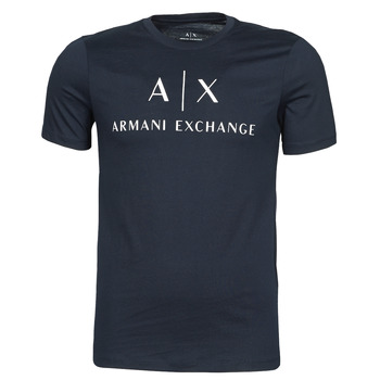 Oblečenie Muž Tričká s krátkym rukávom Armani Exchange 8NZTCJ-Z8H4Z Námornícka modrá