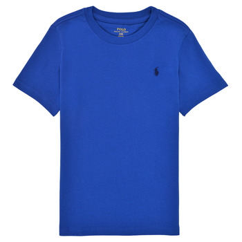 Oblečenie Chlapec Tričká s krátkym rukávom Polo Ralph Lauren ELIVA Modrá / Modrá safírová