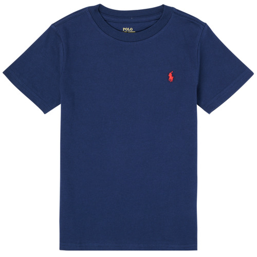 Oblečenie Deti Tričká s krátkym rukávom Polo Ralph Lauren LELLEW Námornícka modrá