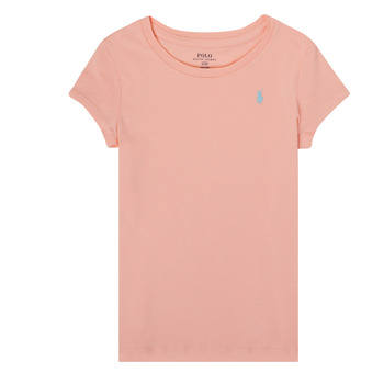 Oblečenie Dievča Tričká s krátkym rukávom Polo Ralph Lauren SIDONIE Ružová