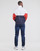 Oblečenie Muž Bundy  Tommy Jeans TJM LIGHTWEIGHT POPOVER JACKET Biela / Červená / Námornícka modrá