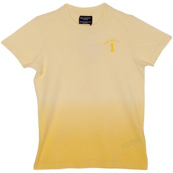 Oblečenie Chlapec Tričká s krátkym rukávom Hackett HK500146-043 Žltá