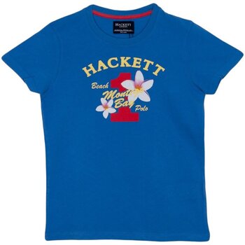 Oblečenie Chlapec Tričká s krátkym rukávom Hackett HK500152-545 Modrá