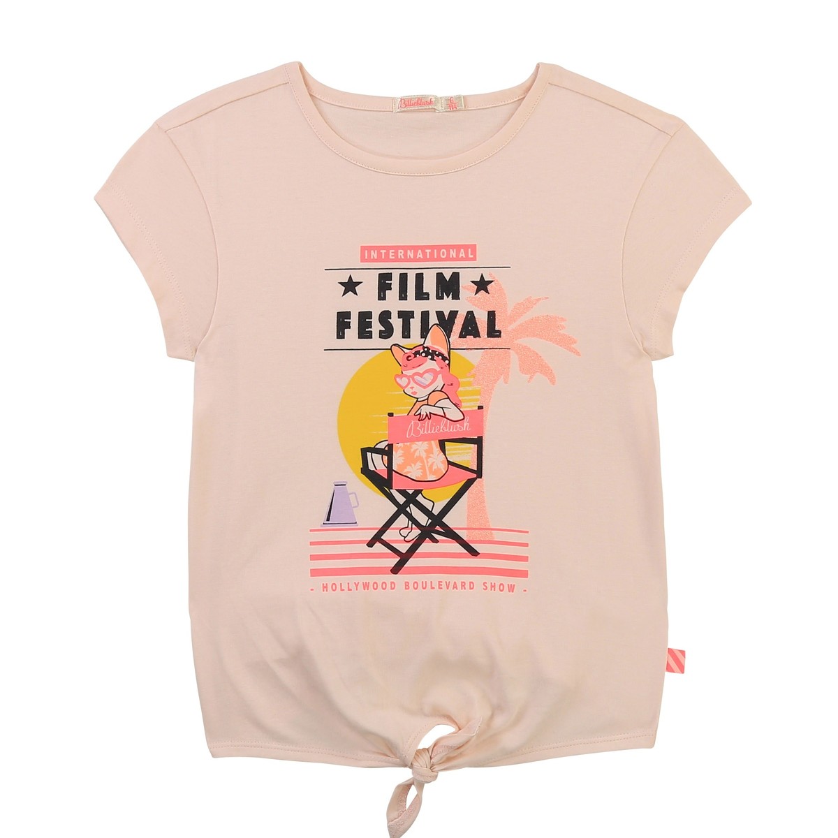 Oblečenie Dievča Tričká s krátkym rukávom Billieblush U15852-44F Ružová