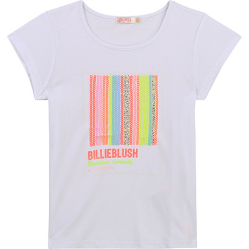 Oblečenie Dievča Tričká s krátkym rukávom Billieblush U15857-10B Biela