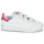 Topánky Dievča Nízke tenisky adidas Originals STAN SMITH CF C SUSTAINABLE Biela / Ružová