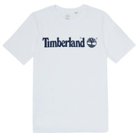 Oblečenie Chlapec Tričká s krátkym rukávom Timberland FONTANA Biela