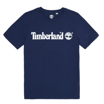 Oblečenie Chlapec Tričká s krátkym rukávom Timberland VUILL Námornícka modrá
