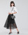 Oblečenie Žena Košele a blúzky Karl Lagerfeld LINENSHIRTW/BOWS Biela
