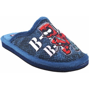 Topánky Chlapec Univerzálna športová obuv Gema Garcia Choď domov chlapec  2304-15 modrá Červená