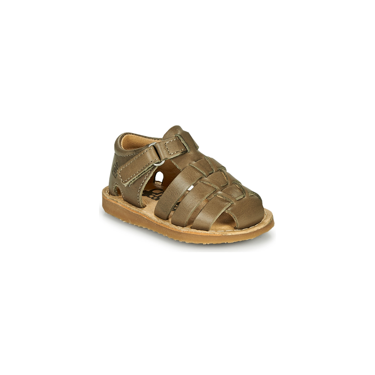 Topánky Chlapec Sandále Citrouille et Compagnie MISTIGRI Kaki