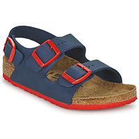Topánky Chlapec Sandále Birkenstock MILANO Modrá / Červená