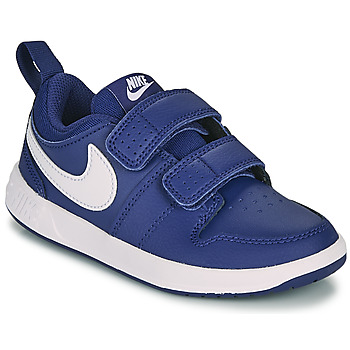 Topánky Deti Nízke tenisky Nike PICO 5 PS Modrá / Biela