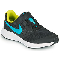 Topánky Chlapec Univerzálna športová obuv Nike STAR RUNNER 2 PS Čierna / Modrá