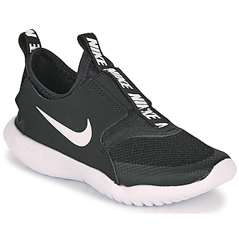 Topánky Deti Bežecká a trailová obuv Nike NIKE FLEX RUNNER (GS) Biela / Čierna