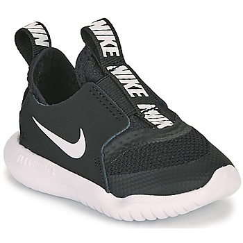 Topánky Deti Univerzálna športová obuv Nike FLEX RUNNER TD Čierna / Biela