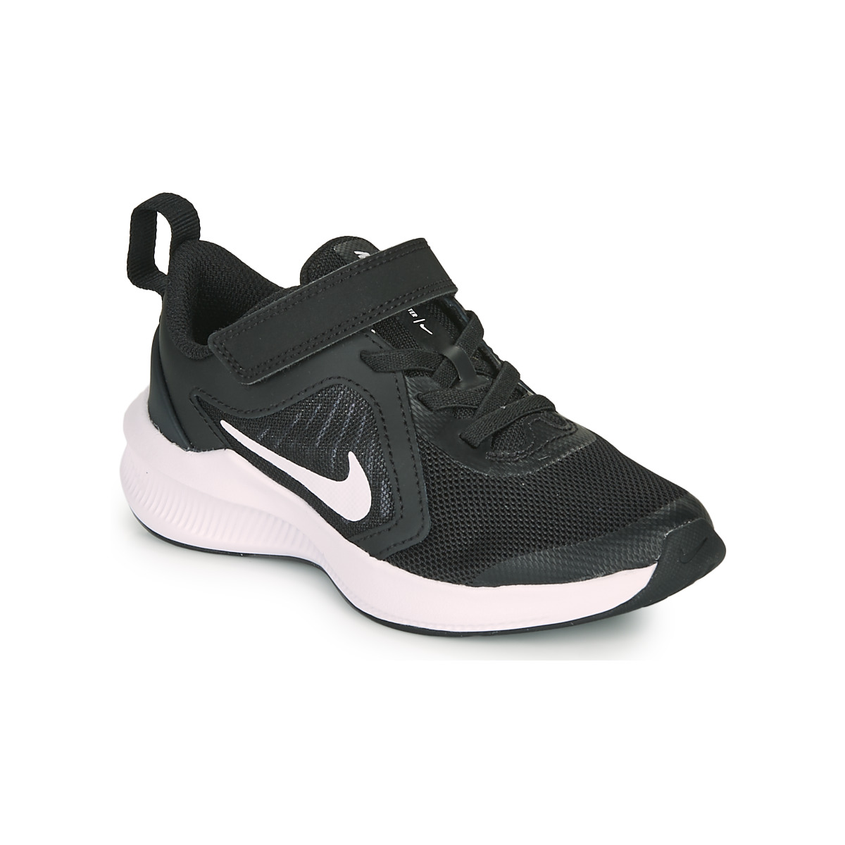 Topánky Deti Univerzálna športová obuv Nike DOWNSHIFTER 10 PS Čierna / Biela