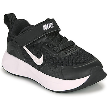 Topánky Deti Univerzálna športová obuv Nike WEARALLDAY TD Čierna / Biela