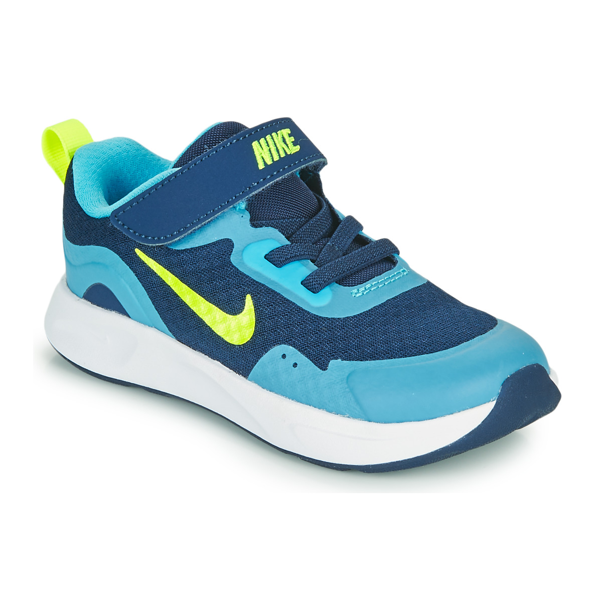 Topánky Chlapec Univerzálna športová obuv Nike WEARALLDAY TD Modrá / Zelená