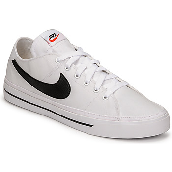 Topánky Muž Nízke tenisky Nike NIKE COURT LEGACY CANVAS Biela / Čierna