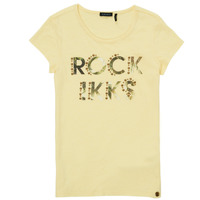 Oblečenie Dievča Tričká s krátkym rukávom Ikks XS10182-73-C Žltá