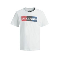 Oblečenie Chlapec Tričká s krátkym rukávom Jack & Jones JJECORP LOGO PLAY TEE Biela