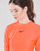 Oblečenie Žena Tričká s krátkym rukávom Nike NSICN CLSH TOP SS MESH Oranžová