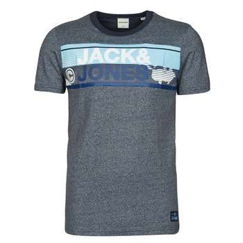 Oblečenie Muž Tričká s krátkym rukávom Jack & Jones JCONICCO Námornícka modrá