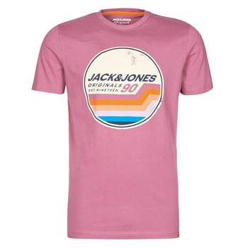 Oblečenie Muž Tričká s krátkym rukávom Jack & Jones JORTYLER Ružová