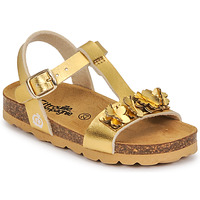 Topánky Dievča Sandále Citrouille et Compagnie KAPIBA Zlatá