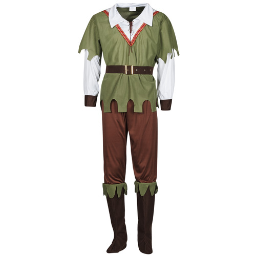 Oblečenie Muž Kostýmy Fun Costumes COSTUME ADULTE FOREST HUNTER Viacfarebná