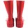 Topánky Dievča Univerzálna športová obuv Kelara Holínky chlapec  k01117 červené Červená