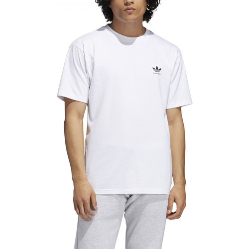 Oblečenie Muž Tričká a polokošele adidas Originals 2.0 logo ss tee Biela