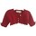 Oblečenie Kabáty P. Baby 20787-1 Červená