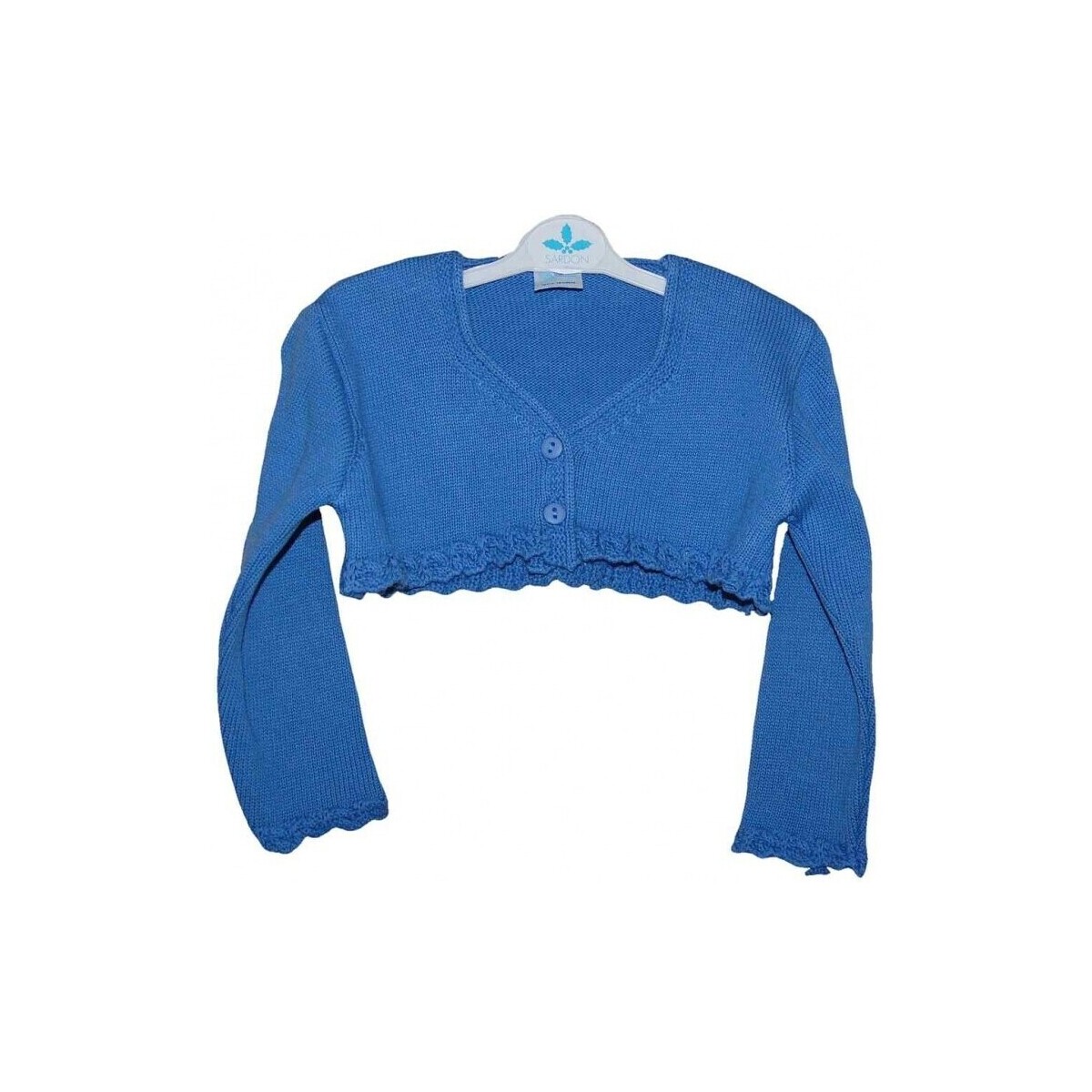 Oblečenie Kabáty Sardon 21430-1 Modrá