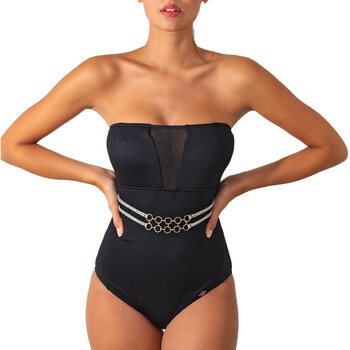 Oblečenie Žena Plavky jednodielne Sun Playa Swag Čierna