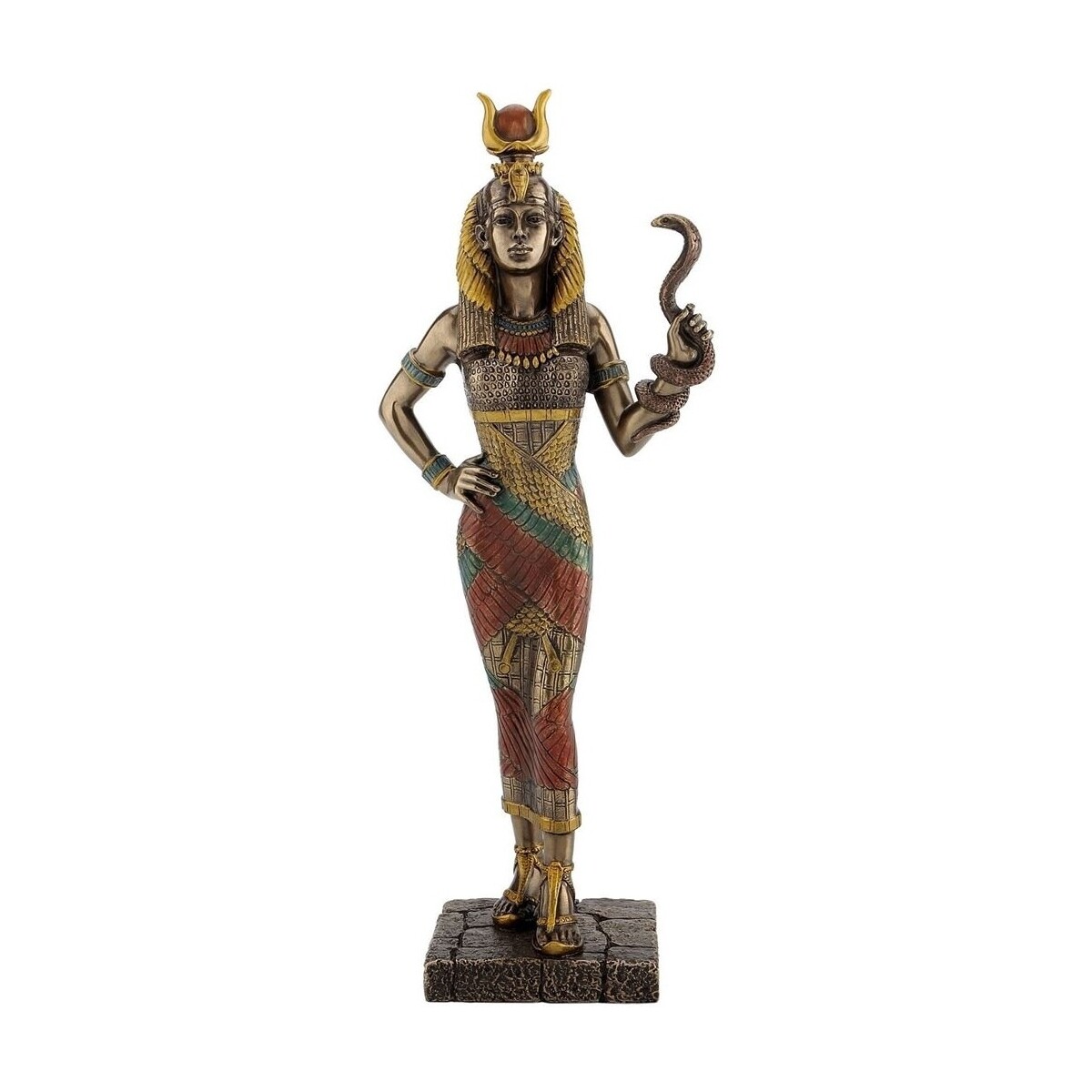Domov Sochy Signes Grimalt Hathor-Egyptská Bohyňa Zlatá