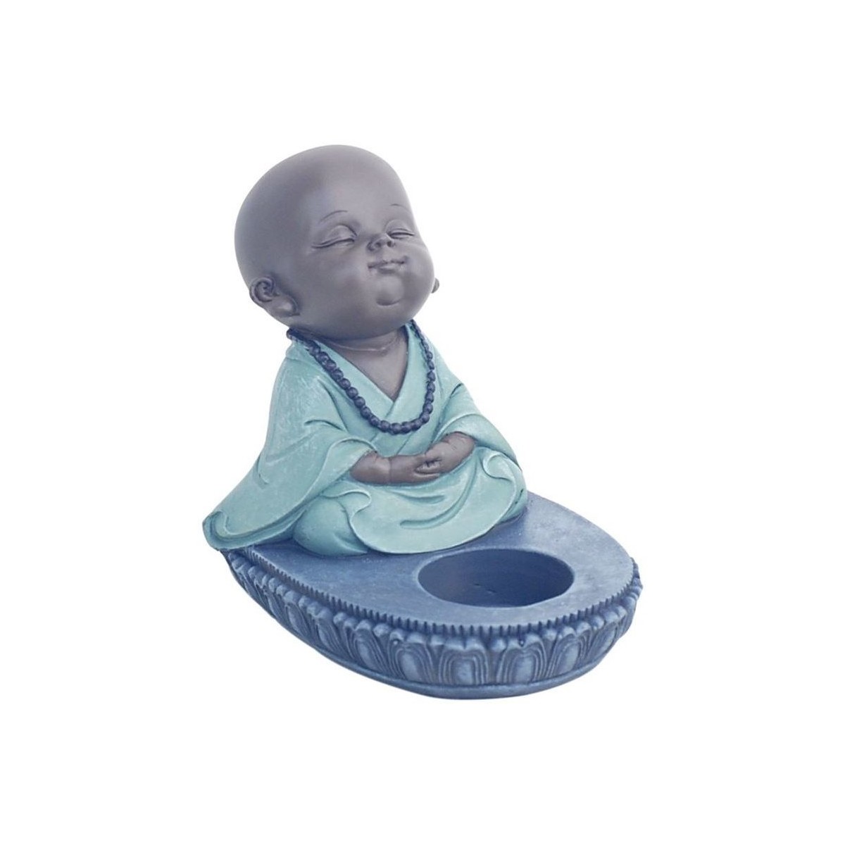 Domov Sochy Signes Grimalt Buddha T-Lite Modrá
