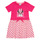 Oblečenie Dievča Krátke šaty TEAM HEROES  MINNIE DRESS Ružová