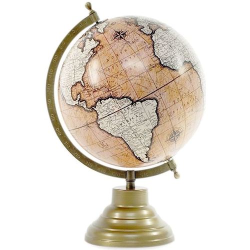 Domov Sochy Signes Grimalt Globe World 20 Cm Hnedá