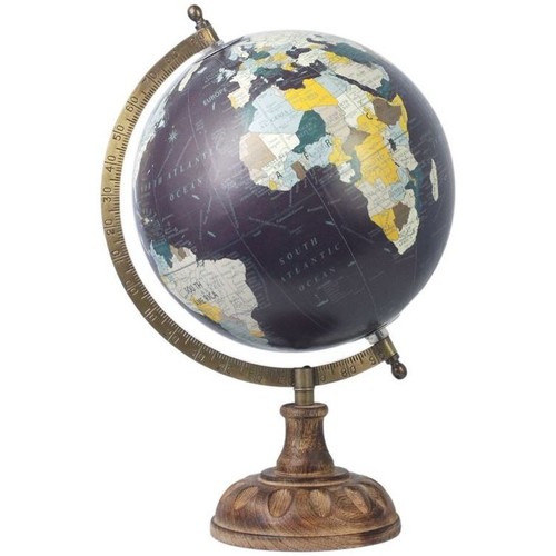 Domov Sochy Signes Grimalt Globe World Viacfarebná