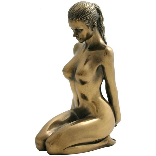 Domov Sochy Signes Grimalt Nude Woman Resin Bronze Zlatá