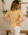 Oblečenie Žena Blúzky Céleste MESANGE Žltá / Biela