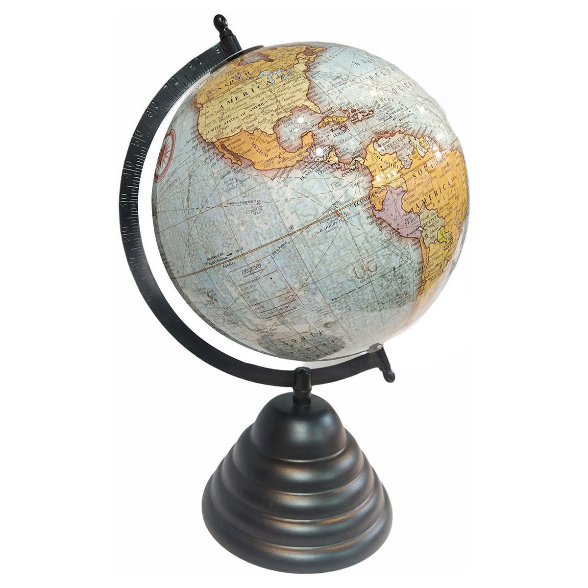 Domov Sochy Signes Grimalt Globe World Čierna