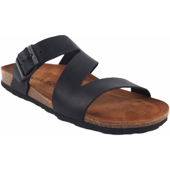 Topánky Muž Univerzálna športová obuv Interbios Pánske sandále  9553 čierne Čierna