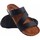 Topánky Muž Univerzálna športová obuv Interbios Pánske sandále INTER BIOS 9553 čierne Čierna